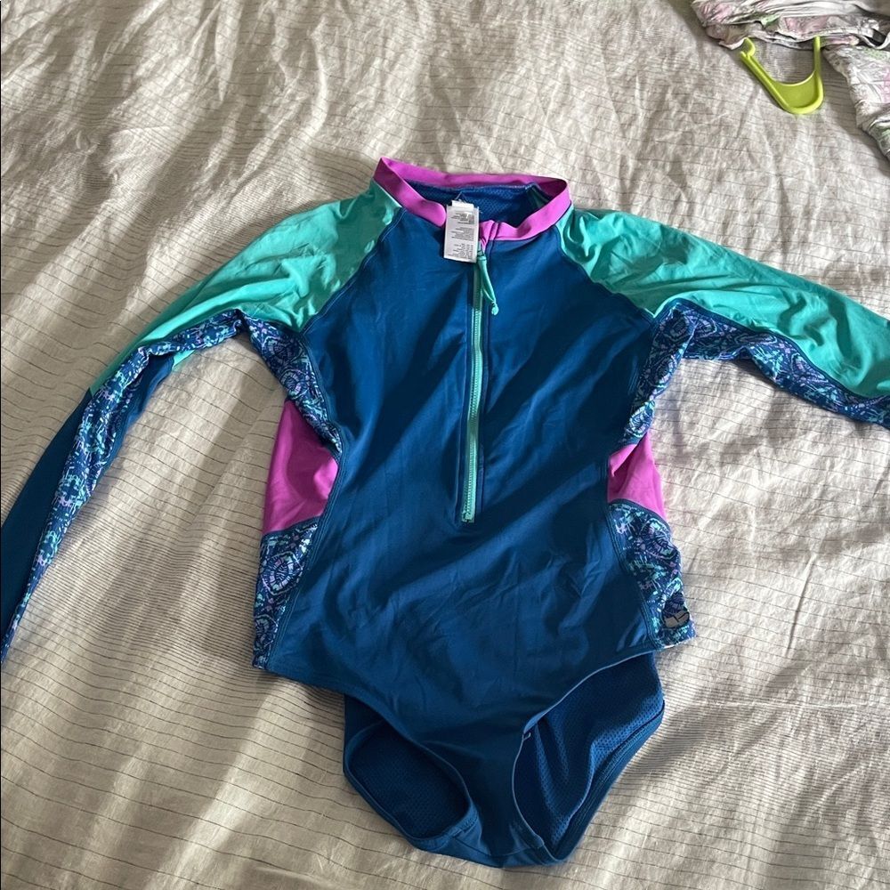 Ladies Swim  - Blue and Pink